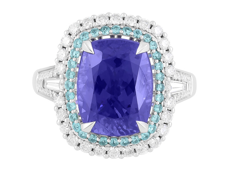 18K Tanzanite Ring