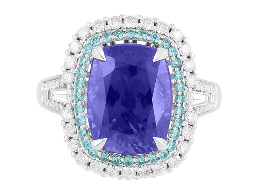 18K Tanzanite Ring