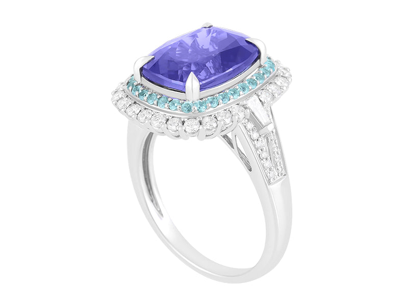 18K Tanzanite Ring