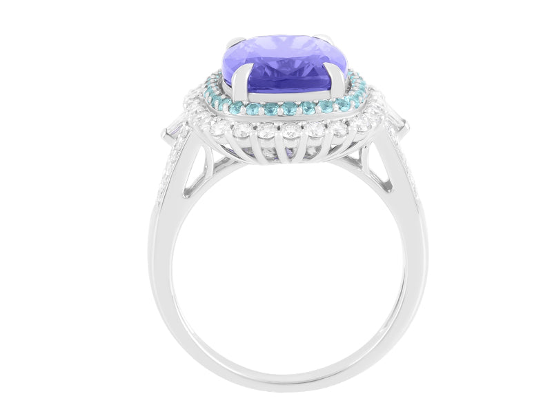 18K Tanzanite Ring