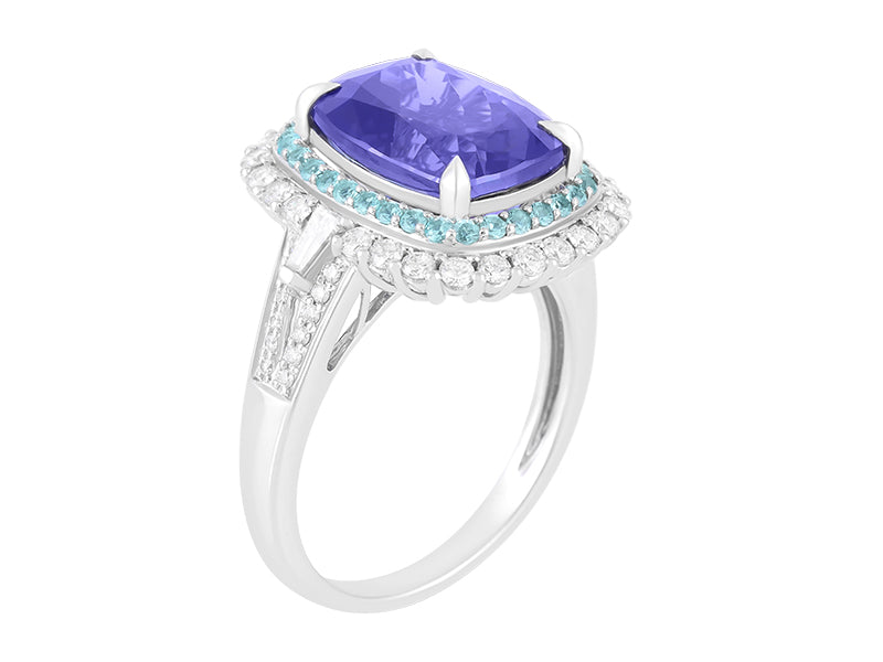 18K Tanzanite Ring