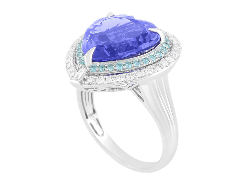 18K Tanzanite Ring