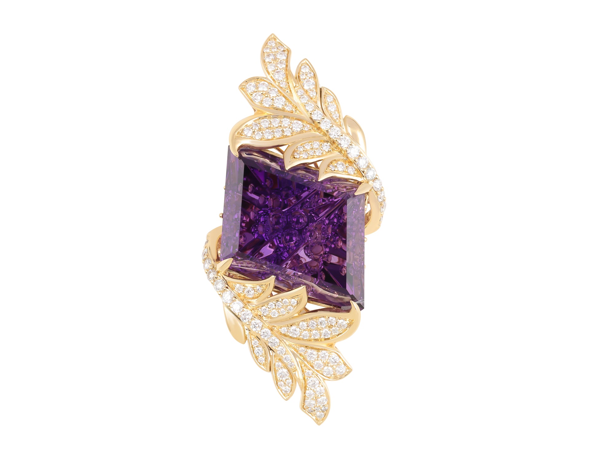 18K Amethyst Necklace